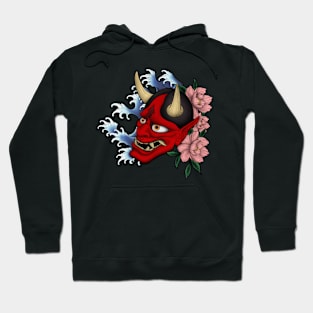 Japanese Hannya mask Hoodie